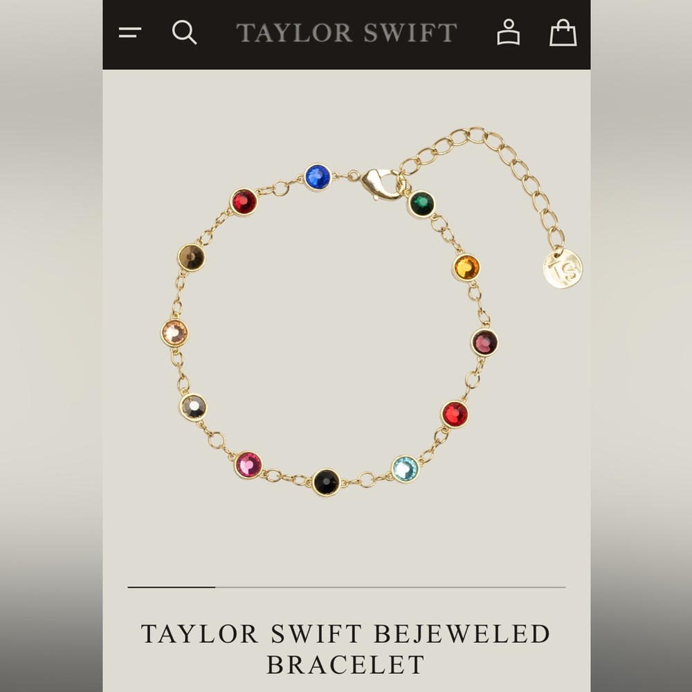 Taylor Swift Bejeweled Bracelet